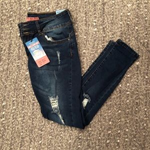 Distressed Skinny Jeans